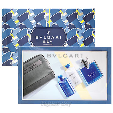 【5/20限定★ポイント20倍＋クーポン】ブルガリ BVLGARI ブルー プールオム 3Pキット  ...