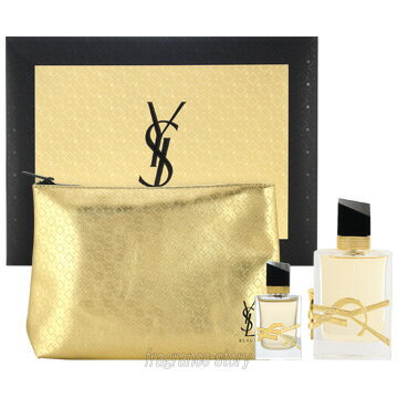 【1/15限定★ポイント10倍】イヴ サンローラン YSL リブレ ギフトセット EDP50ml＋EDP7.5ml＋ポーチ fs 【香水 レディース】【あす楽】のサムネイル