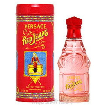 【5/20限定★ポイント20倍＋クーポン】ヴェルサーチ VERSACE レッド ジーンズ 75ml EDT SP fs 【香水 レディース】【あす楽】【セール】