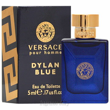 ヴェルサーチ 【5/20限定★ポイント20倍＋クーポン】ヴェルサーチ VERSACE ディランブルー 5ml EDT ミニ香水 ミニチュア fs 【香水 メンズ】【あす楽】