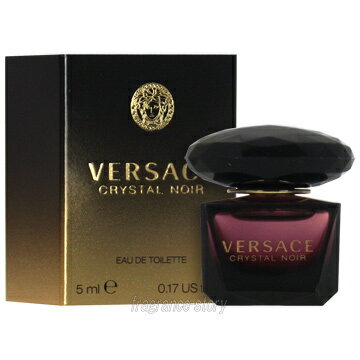 ヴェルサーチ VERSACE クリスタル ノワール 5ml EDT ミニ香水 ミニチュア fs 【香 ...
