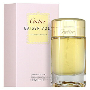 《オススメ》カルティエ CARTIER　　ベーゼ ヴォレ エッセンス ドゥ パルファム 80ml EDP SP fs≪送料無料！≫【あす楽：エリア限 営業日 正午迄】【HLS_DU】【香水】【楽ギフ_包装選択】【RCP】【送料無料】