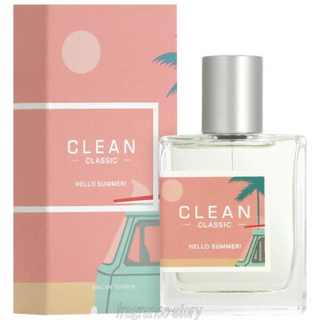 クリーン 【マラソン期間限定★ポイント10倍】クリーン CLEAN クラシック ハローサマー 60ml EDT SP fs 【香水】【あす楽】