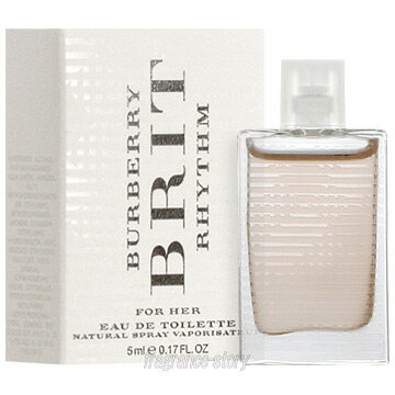 バーバリー BURBERRY ブリット リズム フォーハー 5ml EDT ミニ香水 ミニチュア f ...