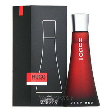 【5/20限定★ポイント20倍＋クーポン】ヒューゴ ボス HUGO BOSS ディープレッド 90ml EDP SP fs【香水 レディース】【あす楽】