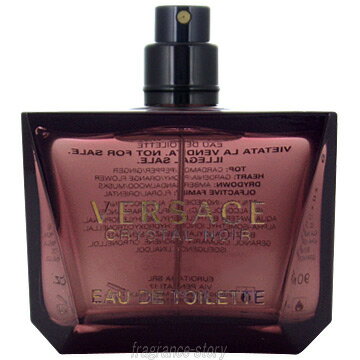 ヴェルサーチ VERSACE クリスタル ノワール 90ml EDT テスター fs 【香水 レディース】【あす楽】