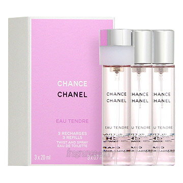 シャネル シャネル CHANEL チャンス オー タンドゥル ツイスト&スプレー 20ml×3 EDT〔3リフィル〕 SP fs 【香水 レディース】【あす楽】