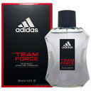 アディダス 【予告★マラソン期間はポイント10倍！】アディダス ADIDAS チーム フォース 100ml EDT SP 〔2023 ReNEW〕 fs 【香水 メンズ】【あす楽】【セール】