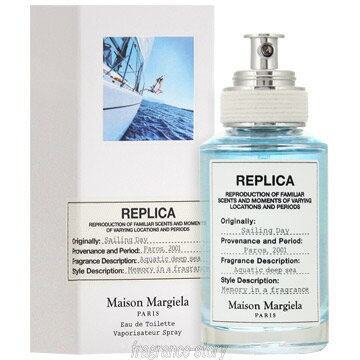 楽天香水物語【最大400円OFFクーポン】メゾン マルジェラ Maison Margiela レプリカ セーリングデイ 30ml EDT SP fs 【香水】【あす楽】【セール】