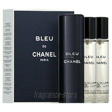 【マラソン期間限定★ポイント10倍】シャネル CHANEL ブルー ドゥ シャネル トラベル スプレイ 20ml×3 EDT 〔2リフィル〕 SP fs 【香水 メンズ】【あす楽】