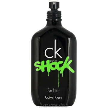 カルバン クライン CALVIN KLEIN CK シーケーワン ショック フォーヒム 100ml EDT テスター fs 【香水 メンズ】【即納_休止中】