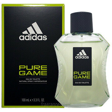 アディダス 【6/1限定★ポイント5倍＋400円OFF】アディダス ADIDAS ピュア ゲーム 100ml EDT SP 〔2023 ReNEW〕 fs 【香水 メンズ】【あす楽】【セール】