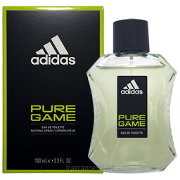 アディダス 【予告★マラソン期間はポイント10倍！】アディダス ADIDAS ピュア ゲーム 100ml EDT SP 〔2023 ReNEW〕 fs 【香水 メンズ】【あす楽】