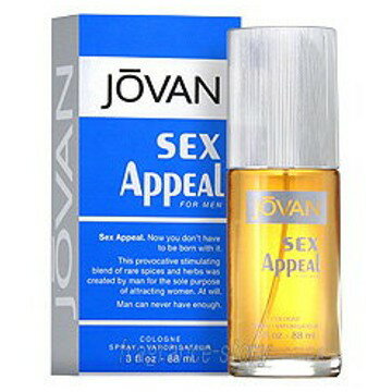 ジョーバン JOVAN セックスアピール フォーメン 88ml COL SP fs 【あす楽：エリア限 営業日 正午迄】【香水 メンズ】