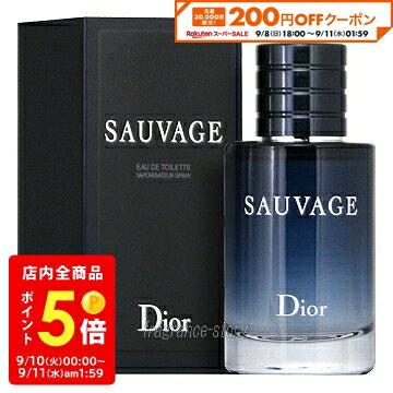 ディオール 【マラソン期間限定★ポイント10倍】クリスチャン ディオール CHRISTIAN DIOR ソヴァージュ 200ml EDT SP fs 【香水 メンズ】【あす楽】