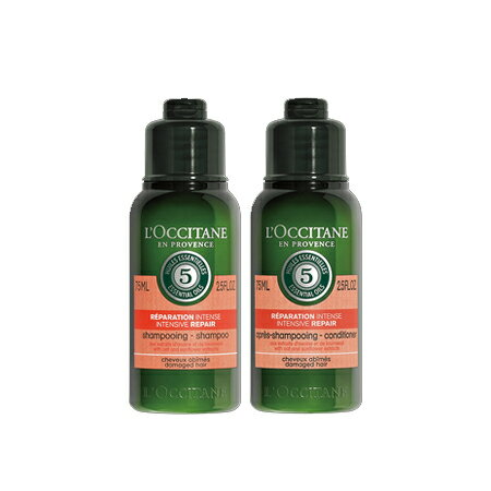 L'OCCITANE（ロクシタン）『ファイブハーブス リペアリング シャンプー&コンディショナー トライアルセット』