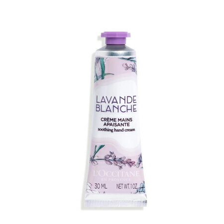 8月9日発売　【ネコポス 送料無料】 ロクシタン ホワイトラベンダー ハンドクリーム 30mL -L'OCCITANE- 【限定品】【国内正規品】のサムネイル
