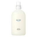 シロ 柔軟剤 【送料無料】 シロ ホワイトリリー ファブリックソフナー 500mL -SHIRO- 【国内正規品】