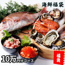 ★半額★夏の海鮮セット福袋 10万円 豪華魚介コース 最高級