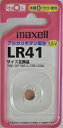 マクセル アルカリボタン電池 LR41x1BS