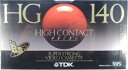 TDK ハイグレード ビデオテープ T−140HGF