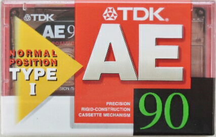 TDK　カセットテープ　AE−90F　90分