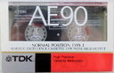 TDK カセットテープ AE−90K 90分