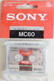 ソニー　マイクロ　カセットテープ