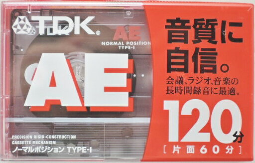 TDK カセットテープ AE−120G 120分テープ TDK カセットテープ AE−120G 120分テープ