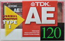 TDK　カセットテープ　AE−120F　120分テープ