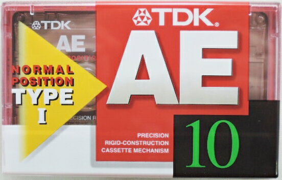 TDK　カセットテープ　AE−10F　10分テープ