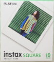 フジフィルム インスタックス スクエア 用フィルム10枚