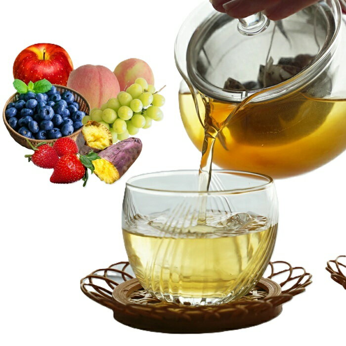 松田製茶 フルーツティー 2g×8 ティーバッグ フレーバーティー 和紅茶 猿島茶 果物 いちご ベリー ブルーベリー もも りんご メロン プレゼント ギフト 贈答