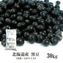 ＼令和初物／北海道産 黒豆　30kg／令和1年産 2019年産 宅配便 送料無料 黒大豆 乾燥豆 煮豆 炒り豆 サラダ 和菓子 洋菓子 煎餅 大福 こわけや