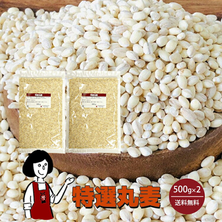 特選丸麦　500g×2（1kg）〔チャック