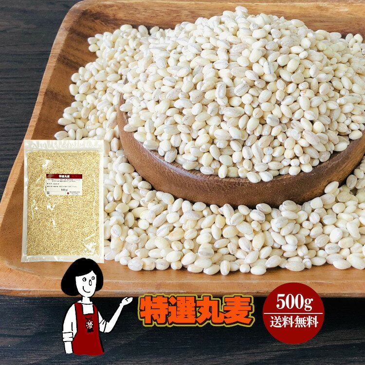 特選丸麦　500g〔チャック付〕／国