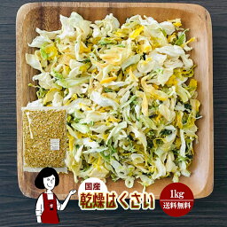 乾燥はくさい 1kg／国産 乾燥野菜 白菜 宅配便 送料無料 ボイル済み ドライベジ アウトドア キャンプ 保存食 時間短縮 スープ こわけや