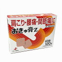【メール便発送・送料無料】【第3類医薬品】おきゅ膏Z 120枚 (おきゅう膏)