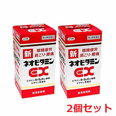 【2個セット】【第3類医薬品】新ネオビタミンEX「クニヒロ」 270錠×2個 【RCP】【コンビニ受取対応商品】