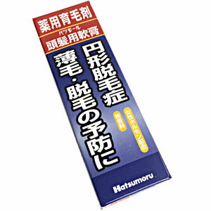 ゆうメール発送・送料無料【代引不可】ハツモール 頭髪用軟膏 強力ベハールングS 25g【医薬部外品】円形脱毛症、脱毛…