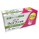 ウィズワン坐剤 炭酸ガスの泡が効く 坐剤タイプの便秘薬 ウィズワン坐剤は、肛門内に挿入すると微細な球状の炭酸ガスを徐々に発生して、お通じを促す坐薬タイプの便秘薬です。 坐剤挿入後およそ 10〜30 分以内に排便が起こり、小児（12才以上）、高齢者、妊産婦にもご使用いただける使いやすい便秘薬です。 使用上の注意 ■してはいけないこと （守らないと現在の症状が悪化したり，副作用が起こりやすくなります） 1．次の人は使用しないでください 　本剤又は本剤の成分によりアレルギー症状を起こしたことがある人。 2．本剤を使用している間は，次のいずれの医薬品も服用（使用）しないでください 　他の便秘薬（下剤，浣腸薬） 3．連用しないでください 　〔常用すると，効果が減弱し（いわゆる“なれ”が生じ）薬剤にたよりがちになります。〕 ■相談すること 1．次の人は使用前に医師，薬剤師又は登録販売者に相談してください 　（1）医師の治療を受けている人。 　（2）薬などによりアレルギー症状を起こしたことがある人。 　（3）次の症状のある人。 　　はげしい腹痛，吐き気・嘔吐 2．使用後，次の症状があらわれた場合は副作用の可能性があるので，直ちに使用を中止し，この添付文書を持って医師，薬剤師又は登録販売者に相談してください ［関係部位：症状］ 消化器：下痢，残便感 　まれに次の重篤な症状が起こることがあります。その場合は直ちに医師の診療を受けてください。 ［症状の名称：症状］ ショック：使用後すぐに胸苦しさ等とともに，顔色が青白くなり，手足が冷たくなり，冷や汗，息苦しさ等があらわれる。 3．2〜3回使用しても排便がない場合は使用を中止し，この添付文書を持って医師，薬剤師又は登録販売者に相談してください その他の注意 ■その他の注意 次の症状があらわれることがあります。 　肛門部の刺激感，腹部不快感，腹痛 効能・効果 便秘 用法・用量 12 才以上、1 回1 個を直腸内に挿入し、それで効果のみられない場合には、さらにもう1 個を挿入してください。12 才未満の小児、乳幼児には使用しないでください。 用法関連注意 （1）定められた用法・用量を厳守してください。 （2）本剤使用後は，便意が強まるまで，しばらくがまんしてください。 　（使用後，すぐに排便を試みると薬剤のみ排出され，効果がみられないことがあります。） （3）12才以上の小児に使用させる場合には，保護者の指導監督のもとに使用させてください。 （4）本剤が軟らかい場合には，しばらく冷やした後に使用してください。また，硬すぎる場合には，しばらく室温（30℃以下）に放置し，軟らかくなった後に使用してください。 （5）本剤は肛門にのみ使用してください。 成分・分量 1日量（2.6g）中 炭酸水素ナトリウム 0.5g、無水リン酸二水素ナトリウム0.68g 添加物：軽質無水ケイ酸，大豆レシチン，ハードファット 保管及び取扱上の注意 （1）直射日光の当たらない湿気の少ない1〜30℃の涼しい所に保管してください。ただし，アルミ袋を開封後の未使用分は，直射日光の当たらない湿気の少ない冷所（1〜15℃）に保管してください。 （2）小児の手のとどかない所に保管してください。 （3）保管する場合は，坐剤の先（ふくらんだ方）を下に向けてアルミ袋に戻し，外箱に入れ，マークに従って立てて保管してください。 （4）他の容器に入れかえないでください。（誤用の原因になったり品質が変わることがあります。） （5）使用期限を過ぎた製品は使用しないでください。 発売元 ゼリア新薬工業株式会社 03-3661-2080 区分 【第3類医薬品】／日本製 広告文責：ヘルスケアコヤマ　029-302-2920※リニューアル、発売終了などの場合が ございます。予めご了承くださいませ。　