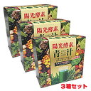 【3個セット】陽光酵素青汁 乳酸菌入り （3g×30包）×3個 乳酸菌配合、植物発酵エキス配合の青汁【コンビニ受取対応商品】