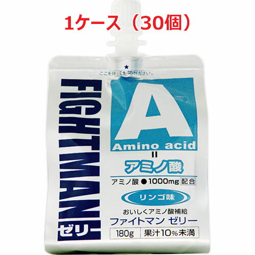 ファイトマン ゼリー（アミノ酸） アミノ酸 1000mg配合 ○おいしくアミノ酸補給 ○リンゴ味 ○果汁10％未満 ○アミノ酸 1000mg配合 原材料 果糖ぶどう糖液糖、りんご果汁、ゲル化剤（増粘多糖類）、リジン、香料、クエン酸、乳酸Ca...