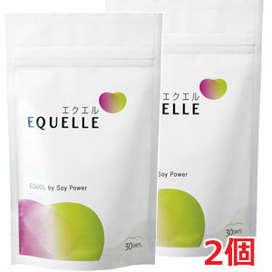 ★ゆうメール発送・送料無料★エクエル 120粒×2個 パウチ(エクオール含有大豆胚芽乳酸菌発酵物加工食品)