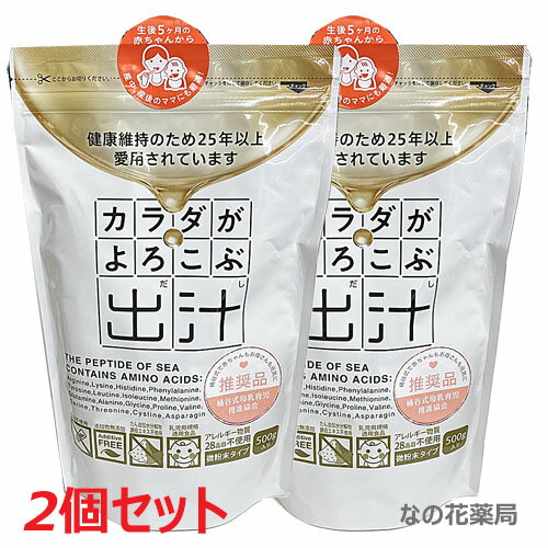 【2個セット】カラダがよろこぶ出汁 500g×2個（健康志向の方向け） 1