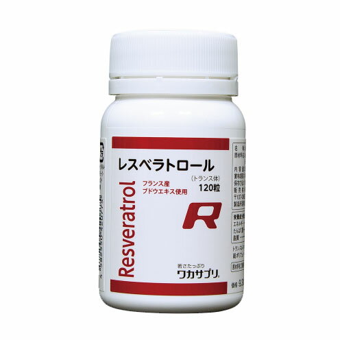 高含有・レスベラトロール 120粒 Resveratrol 分子生理化学研究所【コンパクト】