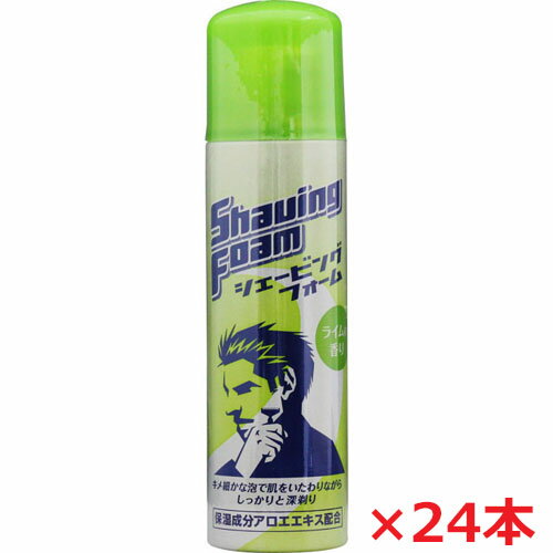 ピノーレ シェービングフォーム シェービングフォーム ライムの香り 220g×24本 ピノーレ シェービングフォーム シェービングフォーム ライムの香り 220g×24本