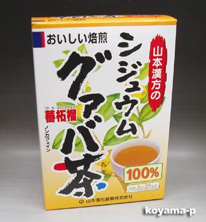 山本漢方製薬シジュウムグァバ茶100% 3g×20包 【RCP】