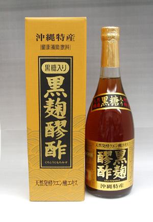 ヘリオス酒造 黒麹もろみ酢 【黒糖入】 720ml