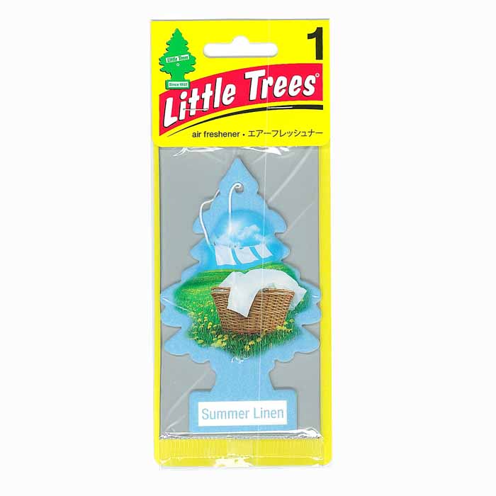 【メール便発送】Little Tree リトルツリー 芳香剤 サマーリネン 1枚